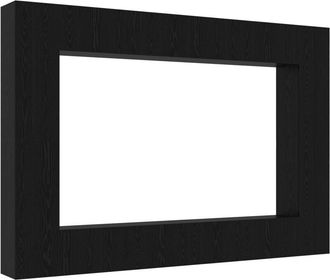 vidaXL Vidaxl - 12 Piece tv Cabinet Set Wall-mounted Black Oak Engineered Wood, Wall-Mounted tv Cabinets - 2 pcs Black Oak, 30.5x30x90 cm, Made from