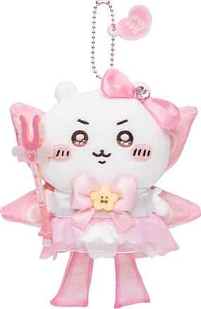 Generic Stuffed Pendant For Bag, Character Plush, Keychain Pendant With Metal Ring, Adorable Charm With Soft Fabric, Accessory, Collectible Plush For Children