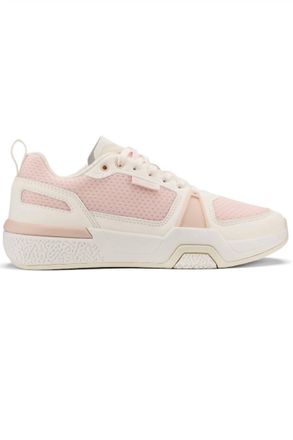 Olukai Womens anau Court Sneakers In Rose Dust / Bright White
