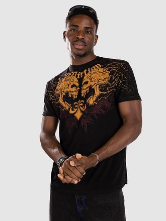 Affliction Screaming Roots T-Shirt schwarz