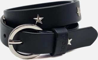 Nooki Design Womens Calisto Star Belt in Black - Size: SM