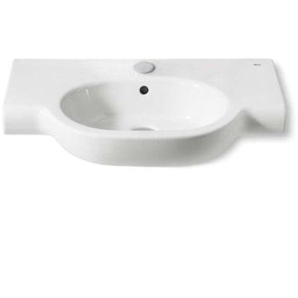 Roca Roca - Lavabo De Porcelana Mural Redondo Meridian