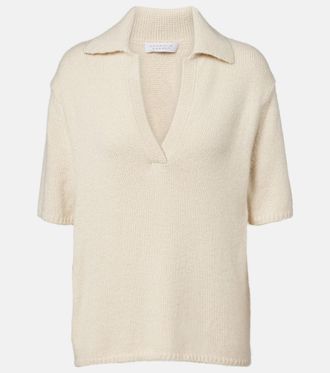 Gabriela Hearst Sohan cashmere polo shirt