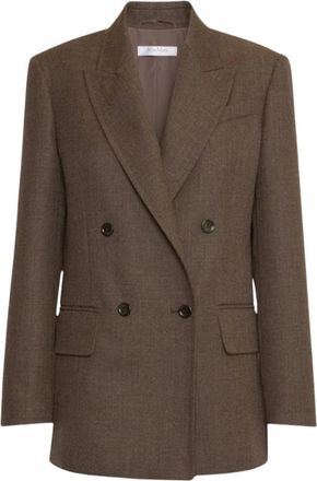 Max Mara Blazers - Dames - Blazers - Bruin - 2XS - Jassen