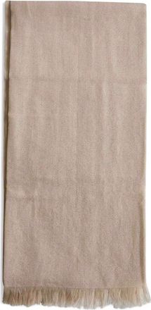 Brunello Cucinelli Sciarpa con frange - Toni neutri