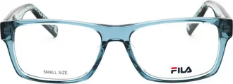 Fila VFI307 Rectangular Acetate Eyeglasses - Blue