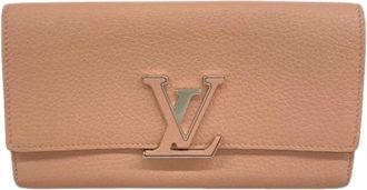 Louis Vuitton Pre-owned Wallets, female, Pink, Size: ONE SIZE Pre-owned Long wallet (bi-fold)