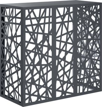 vidaXL Funda Para Aire Acondicionado Gris Antracita 110 X 50 X 105 Cm Vidaxl