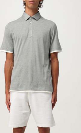 Brunello Cucinelli Polo Brunello Cucinelli in cotone e seta