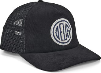 Deus Ex Machina Mens Pill Cord Trucker Cap, Black, One Size
