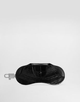 Dolce & Gabbana Alligator Eyewear Case - Man Wallets And Small Leather Goods Black Onesize