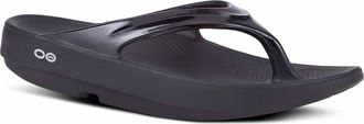 Oofos Womens Oolala Sandal In Black