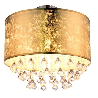 Globo Lighting Plaf&oacute;n - Amy - Dorado - Metal - &Oslash; 40cm - E27 - 15187d3 - Globo