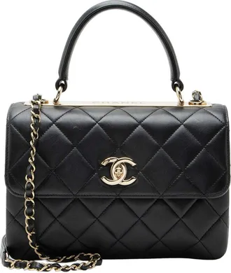 Chanel Lambskin Trendy Cc Small Top Handle (Authentic Pre-Loved)