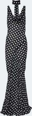 Alexandra Miro Harper polka-dot maxi dress