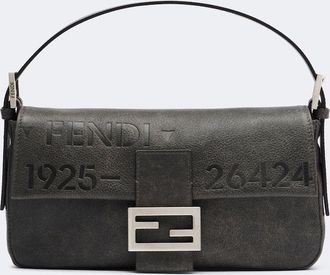 Fendi Bolso al hombro Baguette 26424 Biker Small de piel