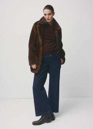 Mango Jeans wide leg premaman blu - Donna - 38 - MANGO