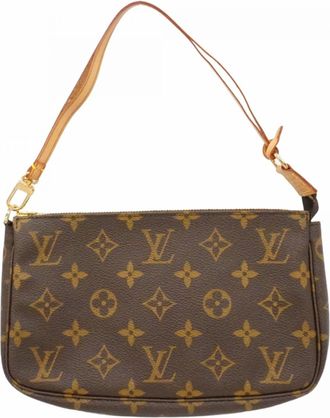 Louis Vuitton Brown Pouch (Pre-Owned)