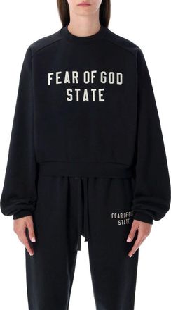 Fear of God Fleece Raglan Crewneck Sweatshirt