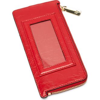 Frances Valentine Cher Leather Wallet in Red at Nordstrom