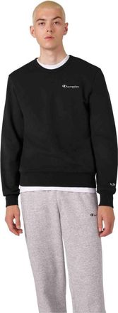 Champion Small Embroidered Logo Crewneck - Heren - Sweatshirts - Zwart - XS - Hoodies & sweatvesten