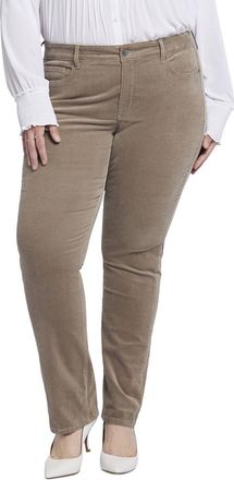 NYDJ Plus Marilyn Saddlewood Straight Leg Jean
