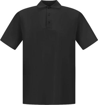 Herno Polo Shirt van Superfijn Katoen met Stretch - Heren - Polos - Zwart - M - Katoen - Tops