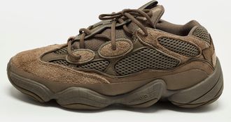 adidas 500 Clay Brown Size 45 1/3 Brown Suede and Mesh Low Top Sneakers