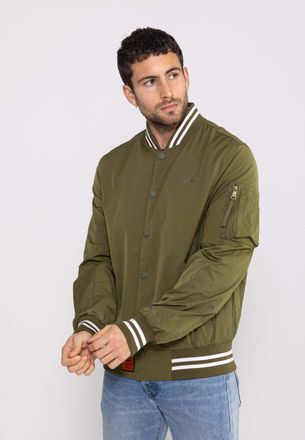 Bombers Original Bomberjacke BOMBERS ORIGINAL Bombers Original Bomberjacke Hiller M Bomberjacke, Herren, Gr. XL, gr&uuml;n, Obermaterial: 100% Polyester PES., Jacken Bomber