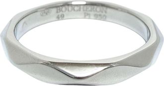 Boucheron Platinum 950 Band Ring (Pre-Owned)