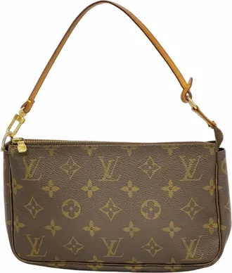 Louis Vuitton Brown Pouch (Pre-Owned)