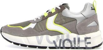 Voile Blanche Grijze Heren Sneakers Club 16 - Heren - Sneakers - Grijs - 40 EU - Leer - Schoenen
