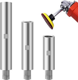 OEM 3 Piezas De Accesorios De Extensi&oacute;n M14 Para Amoladora Angular: 75 Mm, 100 Mm, 140 Mm