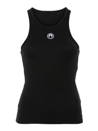 Marine Serre Moon Logo Cotton Top