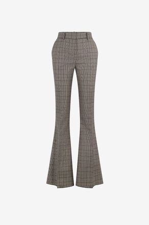 Barbara Bui Hose mit ausgestelltem Bein aus Wolle