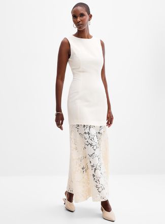 Ever New Womens Joan romantic lace tiered dress