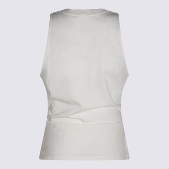 Courrèges Top Heritage White-Donna