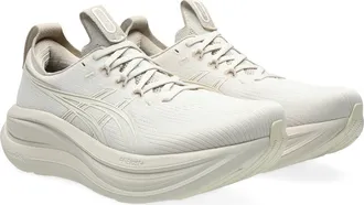Asics GEL-NIMBUS 28 Running Shoe in Soft Oat/cream at Nordstrom, Size 10.5