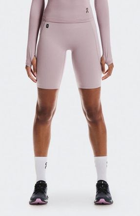 On Studio High Waist Bike Shorts in Heron at Nordstrom, Size X-Small
