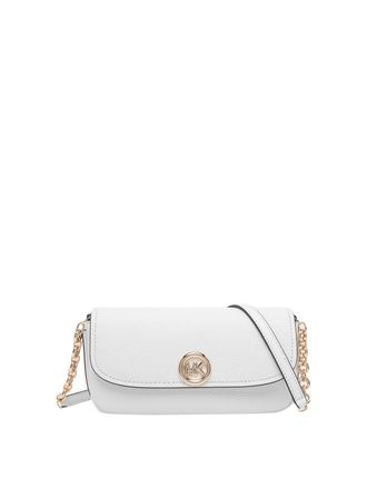 Michael Michael Kors Optical White Nolita Crossbody Bag