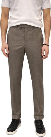 Pantaloni Torino Master Chinos - Heren - Chinos - Beige - S - Wol - Broeken