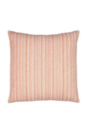 Elaine Smith Kaleidoscope Chenille Micro Check Indoor & Outdoor Woven Accent Pillow in Clay at Nordstrom, Size 20X20
