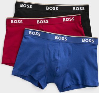 BOSS Mens 2 BOSS essential trunks Cotton 3-pack