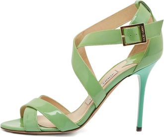 Jimmy Choo London Sandali Louise 100mm - Verde