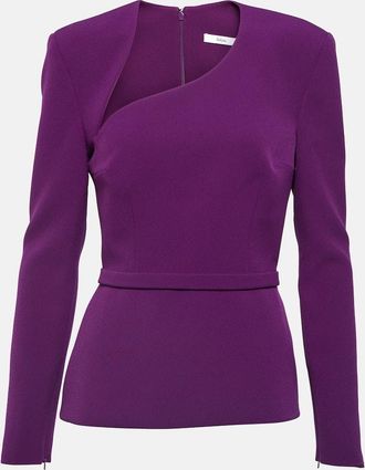 SAFiYAA Cutout crepe top