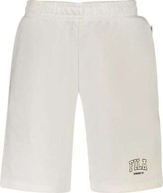 Fila Rifredi Shorts - Heren - Korte sportbroeken - Wit - M - Katoen - Fitness