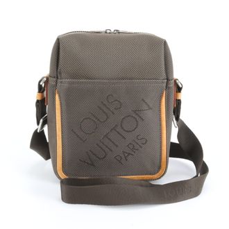 Louis Vuitton Damier Geant Earth Leather Canvas Shoulder Bag (Pre-Owned)