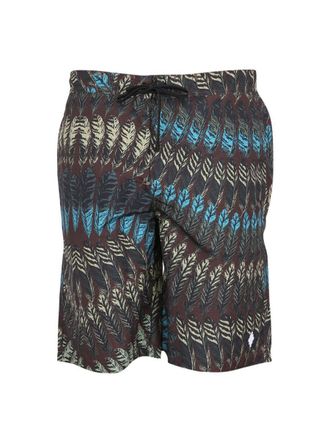 Marcelo Burlon Logo Print Boxer Swimsuit