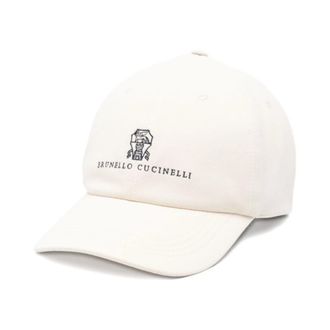 Brunello Cucinelli Hombre, Accesorios, Blanco, Talla: M