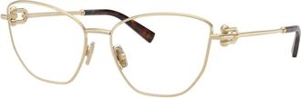 Tiffany & Co. Glasses - unisex - Brillen - Geel - 57 MM - Accessoires